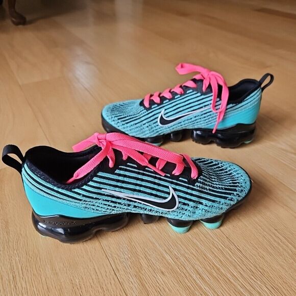 NIKE AIR VAPORMAX 5.5Y,  BQ5238-300 SOUTH BEACH FORCE DUNK 1 180‎ MAX - Picture 1 of 10